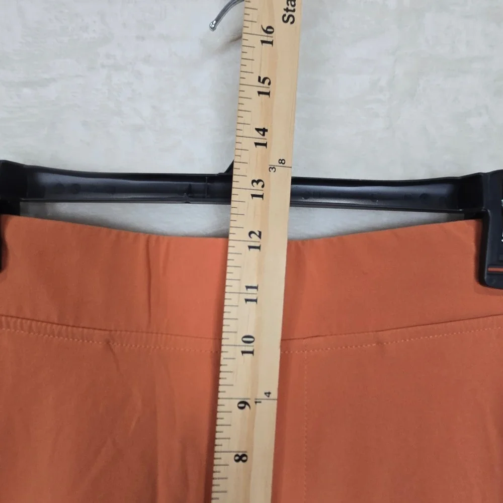 Athleta Brooklyn Heights Ankle Pants Orange Terracotta 14 198671 Womens Stretch‎